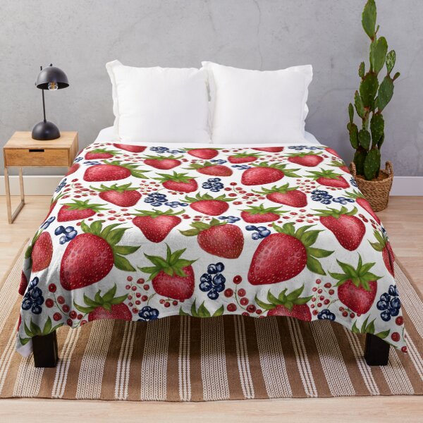Item preview, Strawberries and Blueberries and Fruit, Oh My! designed and sold by Olivia Ossege.
