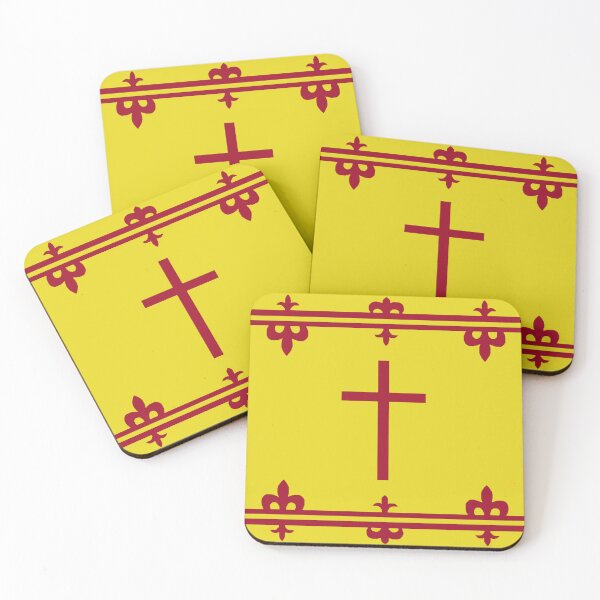 Item preview, Christian Cross Scottish Royal Banner (Crois Chrìosdail Bratach Rìoghail na h-Alba) designed and sold by JonathanR1994.