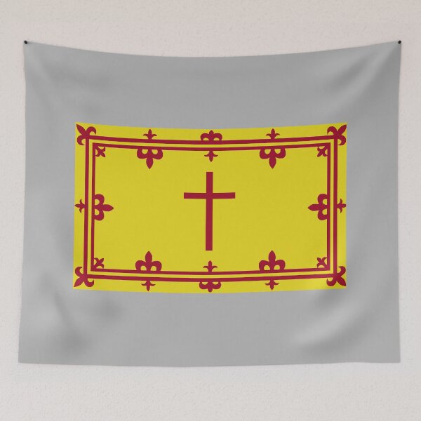 Item preview, Christian Cross Scottish Royal Banner (Crois Chrìosdail Bratach Rìoghail na h-Alba) designed and sold by JonathanR1994.