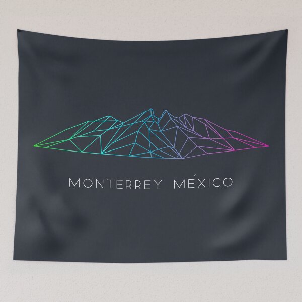 Item preview, Famoso cerro de la silla montaña de Monterrey México designed and sold by Iknu art.