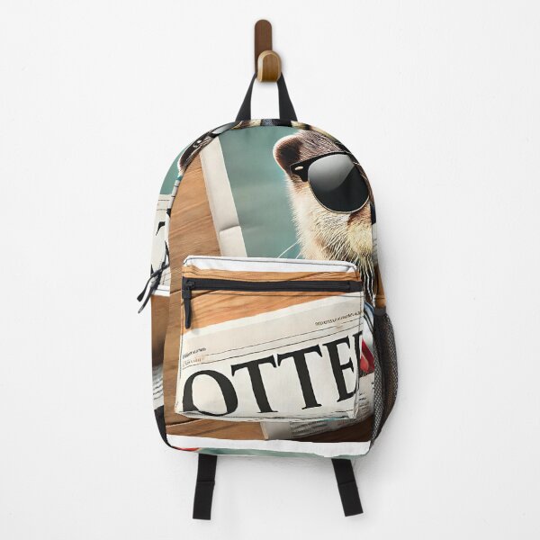 Item preview, Cool otter on Otterfly newspaper designed and sold by OtterDesigns.