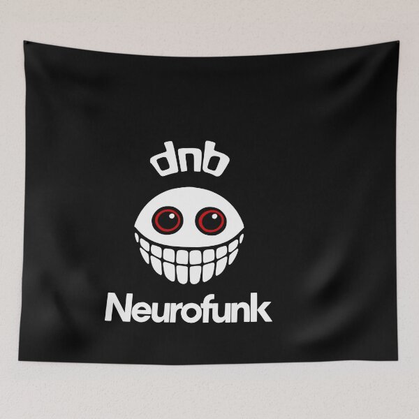 Item preview,  Drum and bass neurofunk smiley jungle, dnb text designed and sold by CutOriginalArt.