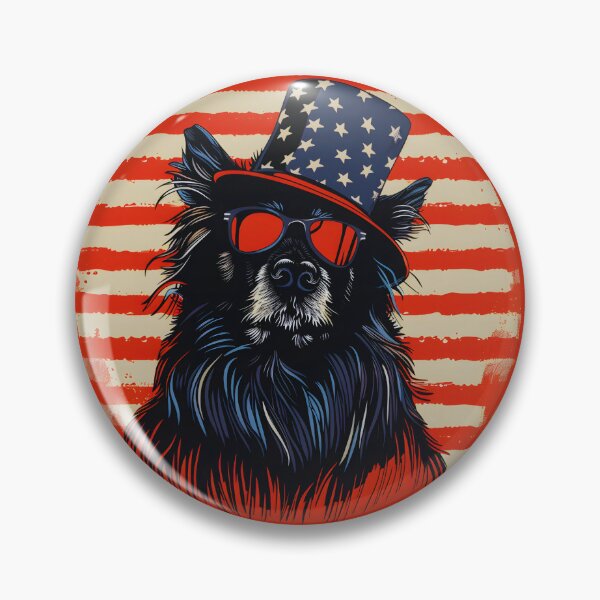 Item preview, Belgian Tervuren Dog July 4 Independence Day designed and sold by Vibe Unique.