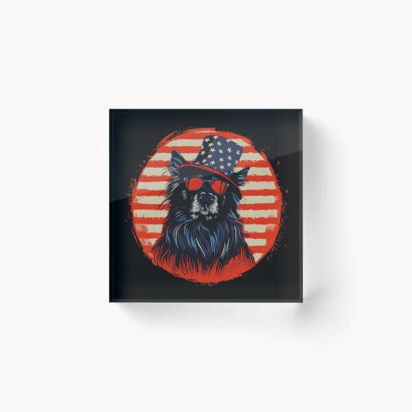 Item preview, Belgian Tervuren Dog July 4 Independence Day designed and sold by Vibe Unique.