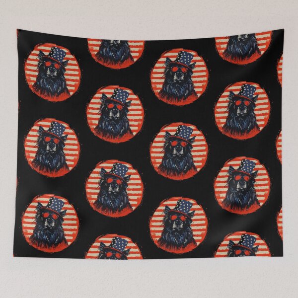 Item preview, Belgian Tervuren Dog July 4 Independence Day designed and sold by Vibe Unique.