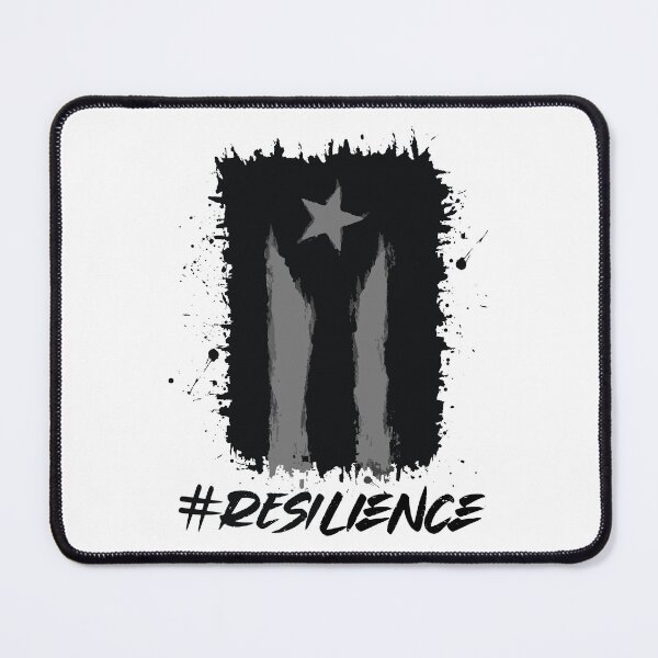 Item preview, #RESILIENCE (Black Puerto Rican Flag) designed and sold by MDK Tees.