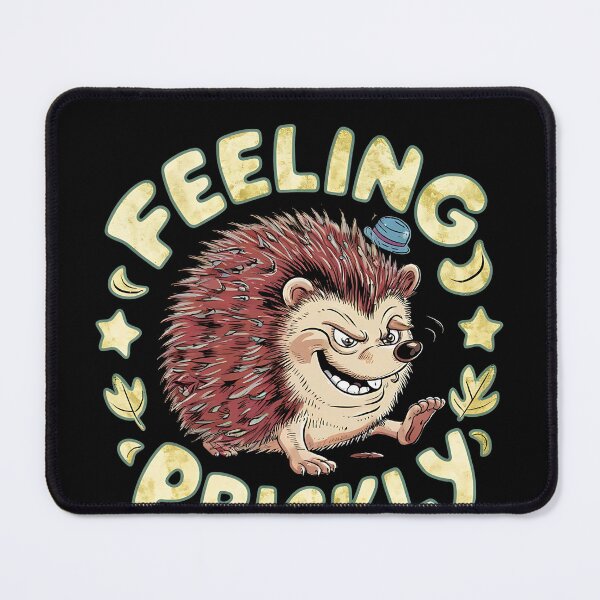 Item preview, "Humor in Style" Feeling Prickly Cartoonish T-Shirt designed and sold by AI-volution.