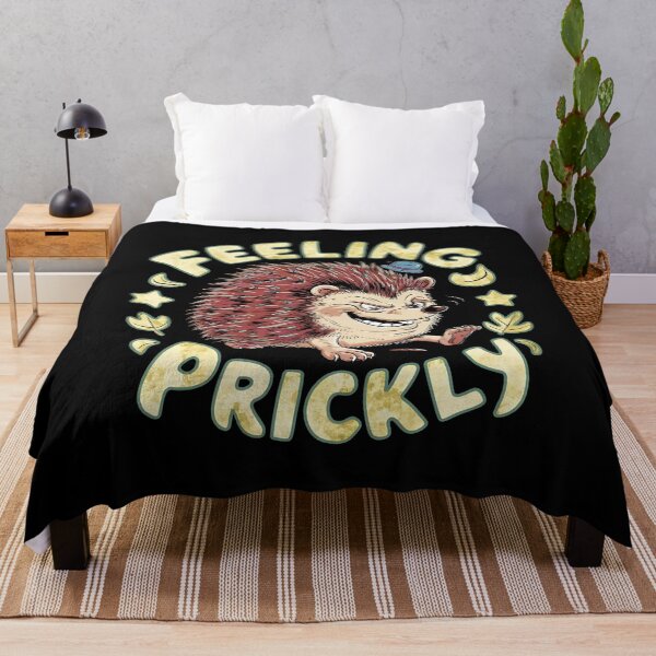 Item preview, "Humor in Style" Feeling Prickly Cartoonish T-Shirt designed and sold by AI-volution.