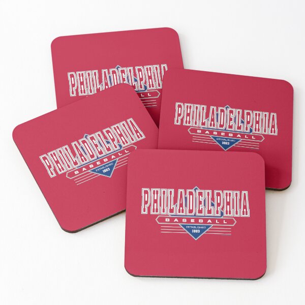 Artikelvorschau, Philadelphia, Philly Baseball Retro, Vintage Phillies inspirierter 90er-Jahre-Rückblick entworfen und verkauft von Ashes of Sound.