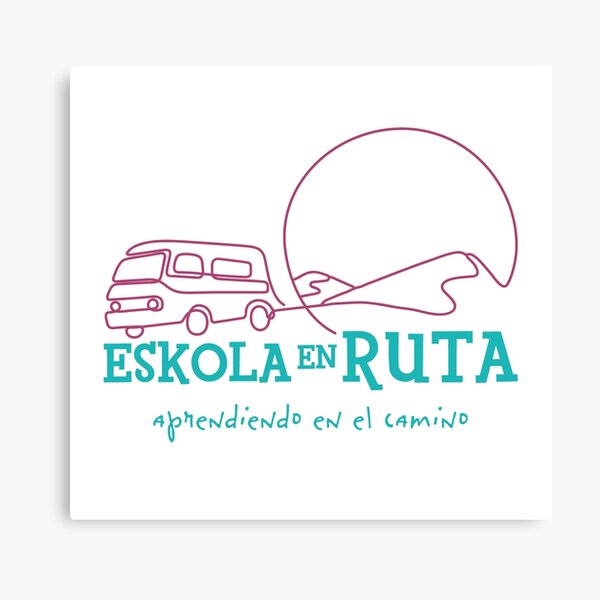 Vista previa del artículo con la obra «El mundo a mis pies», diseñado y vendido por EskolaenRuta.