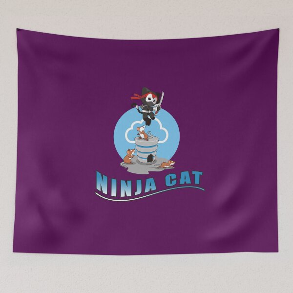 Item preview, Ninja Cat designed and sold by Michael Treu.