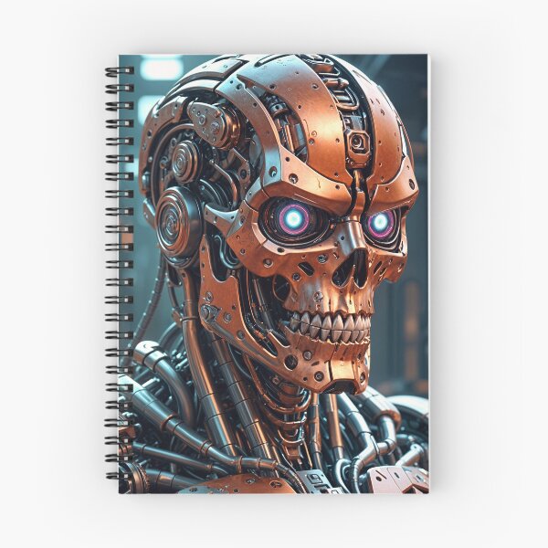 Item preview, Cool Futuristic Cyborg Killer Robot designed and sold by TheArtOfPat.