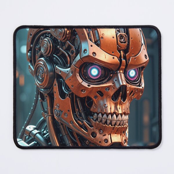 Item preview, Cool Futuristic Cyborg Killer Robot designed and sold by TheArtOfPat.