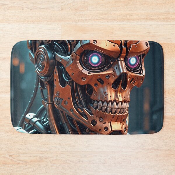 Item preview, Cool Futuristic Cyborg Killer Robot designed and sold by TheArtOfPat.