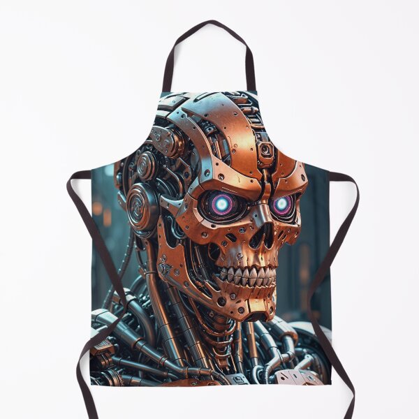 Item preview, Cool Futuristic Cyborg Killer Robot designed and sold by TheArtOfPat.
