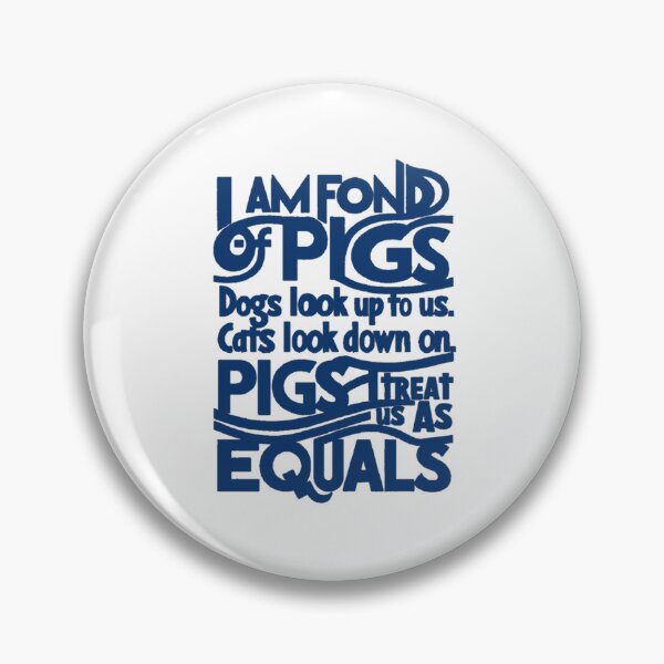 Item preview, I am Fond of Pigs designed and sold by Gentle40Winks.