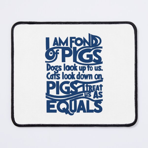 Item preview, I am Fond of Pigs designed and sold by Gentle40Winks.