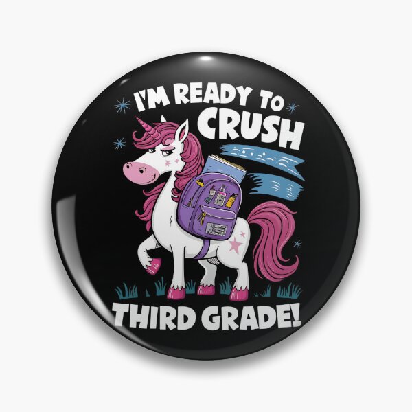 Item preview, Ready to Crush Third Grade designed and sold by Haji  Kamora.