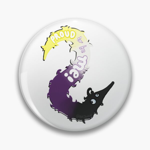 Item preview, Non-Binary Worm-On-A-String designed and sold by NotZombae.