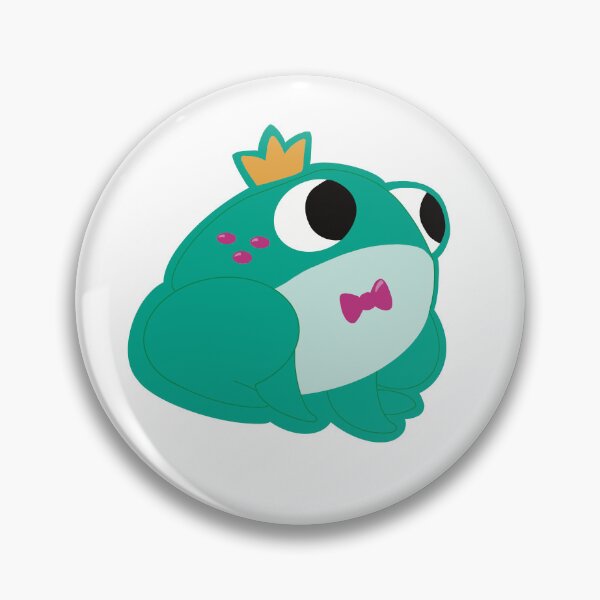 Aperçu de l'œuvre Un petit prince grenouille grincheux créée et vendue par Hello Mae.