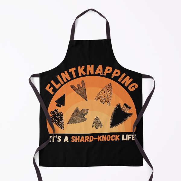 Item preview, Flintknapping It's a Shard-Knock Life Arrowhead Humor designed and sold by DizzyTees98.