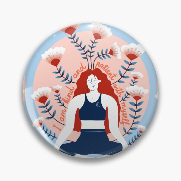 Item preview, Mindfulness Yoga Florales designed and sold by bearsandfoxes.