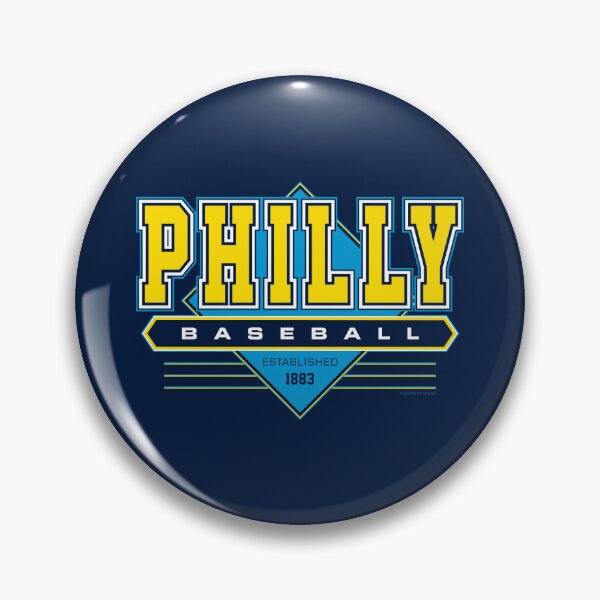Artikelvorschau, Philadelphia, Philly Baseball Retro, Vintage Phillies inspirierter 90er-Jahre-Rückblick entworfen und verkauft von Ashes of Sound.
