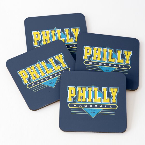 Artikelvorschau, Philadelphia, Philly Baseball Retro, Vintage Phillies inspirierter 90er-Jahre-Rückblick entworfen und verkauft von Ashes of Sound.