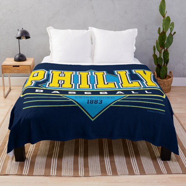 Artikelvorschau, Philadelphia, Philly Baseball Retro, Vintage Phillies inspirierter 90er-Jahre-Rückblick entworfen und verkauft von Ashes of Sound.