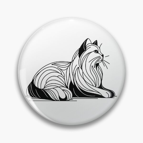 Item preview, Minimalist Side Cat designed and sold by javiixuuuu.