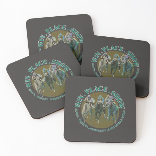 Item preview, Win, Place, Show horse racing design designed and sold by Ginny Luttrell.