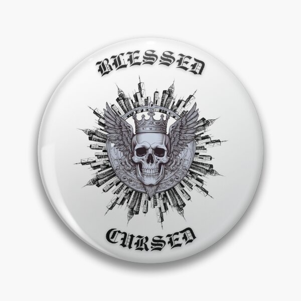 Item preview, Blessed and Cursed designed and sold by FreeRoam24.