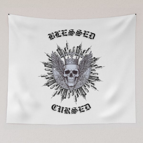 Item preview, Blessed and Cursed designed and sold by FreeRoam24.
