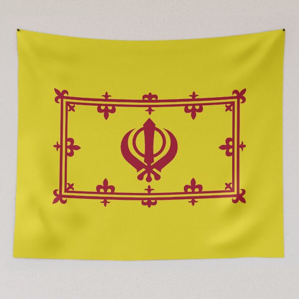 Item preview, Sikhism Symbol Scottish Royal Banner Flag (Samhla Sikhism Bratach Rìoghail na h-Alba) designed and sold by JonathanR1994.