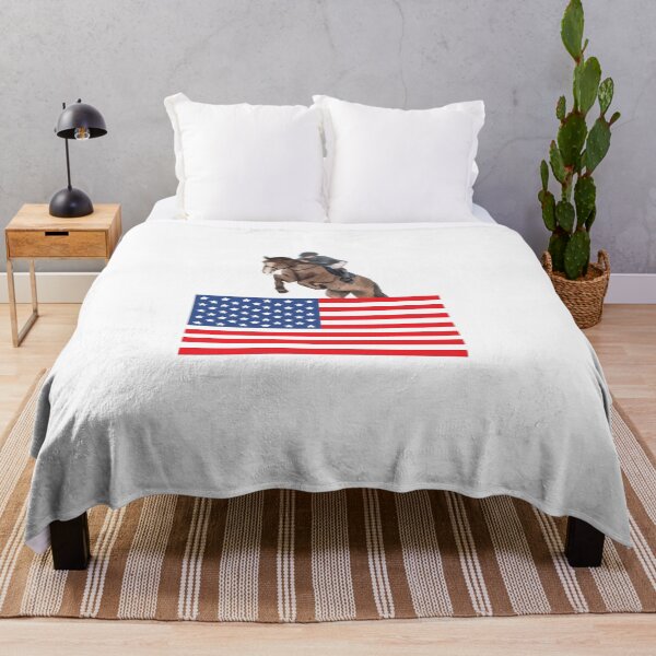 Item preview, Horse jumping in the USA designed and sold by lydiavine.