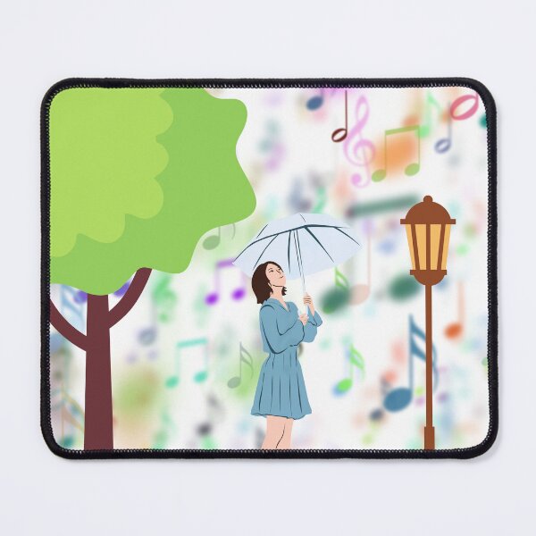 Item preview, It's Raining Music In The Park designed and sold by BrightrDayMusicArt.
