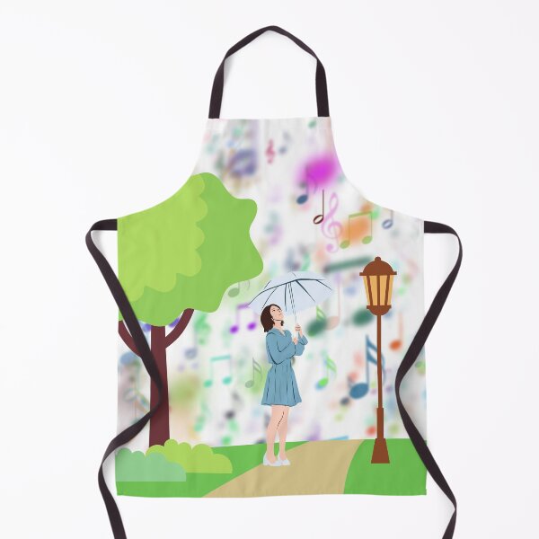 Item preview, It's Raining Music In The Park designed and sold by BrightrDayMusicArt.