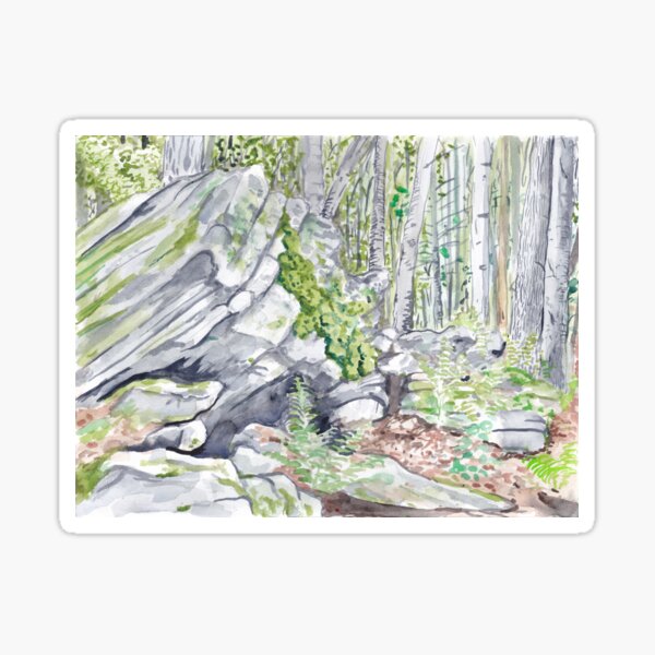 Item preview, View of Troll Rock designed and sold by Bill Morse.