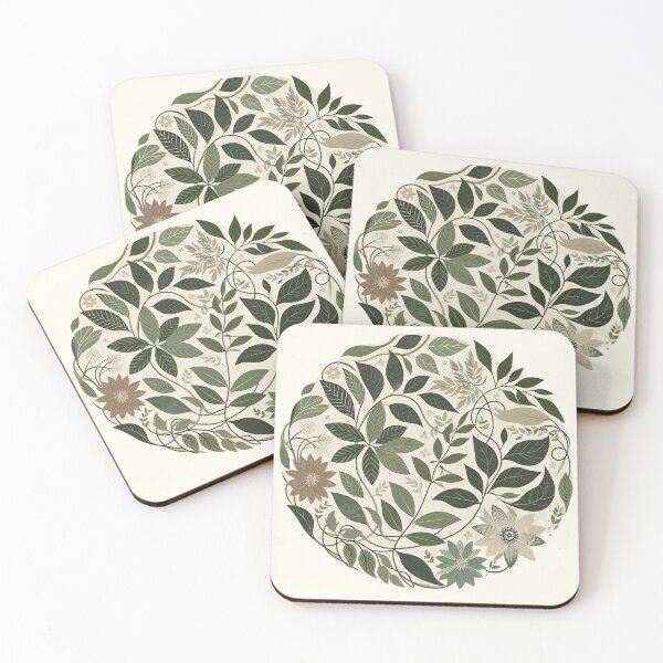 Item preview, Inspired Leave Botanical Pattern Design designed and sold by ReachForArt.