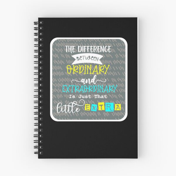 Item preview, Difference Between Ordinary and Extraordinary Design #1274 designed and sold by topzmart.