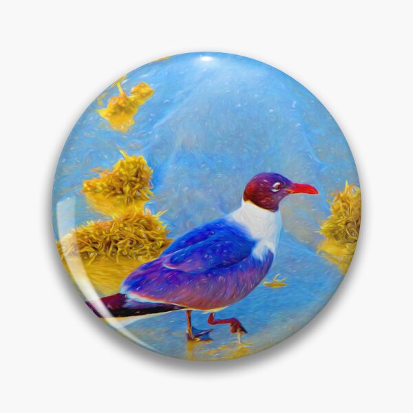Item preview, Whimsical Laughing Gull designed and sold by Kay Brewer.