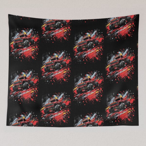 Item preview, Monster Truck US Shirt Adrenalin Action Truck Design designed and sold by Happy-Work-2021.
