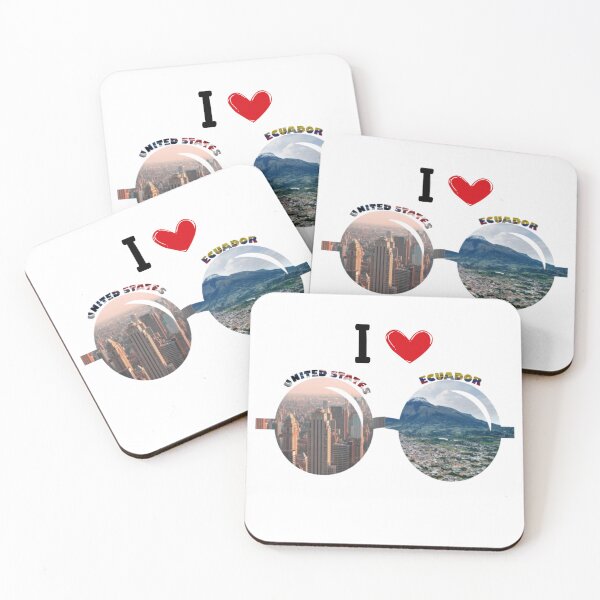 Item preview, Sunglasses I love Ecuador and Unites States designed and sold by Ybeth234.
