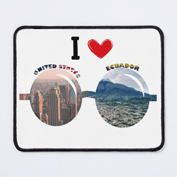 Item preview, Sunglasses I love Ecuador and Unites States designed and sold by Ybeth234.