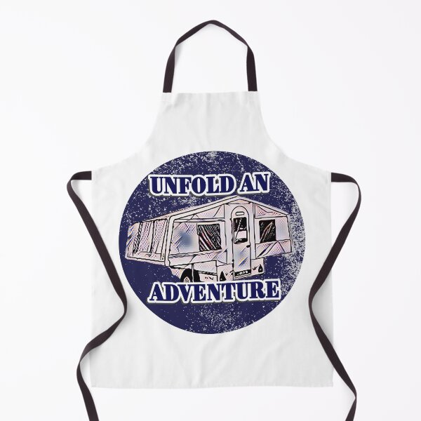 Item preview, Unfold an Adventure Grey Trailer Tent designed and sold by BeccaAelishe.