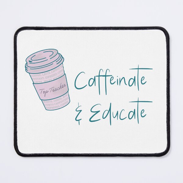 Item preview, Teachers Leaving gift Caffeinate & Educate designed and sold by woolcos.