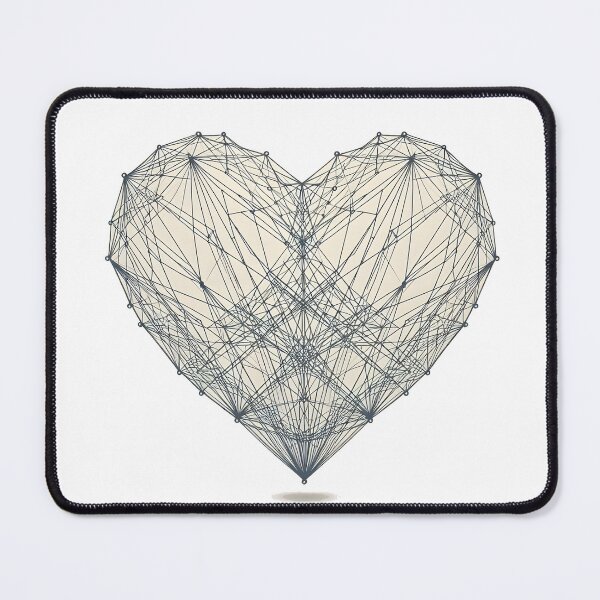 Item preview, Simple Geometric Heart designed and sold by javiixuuuu.
