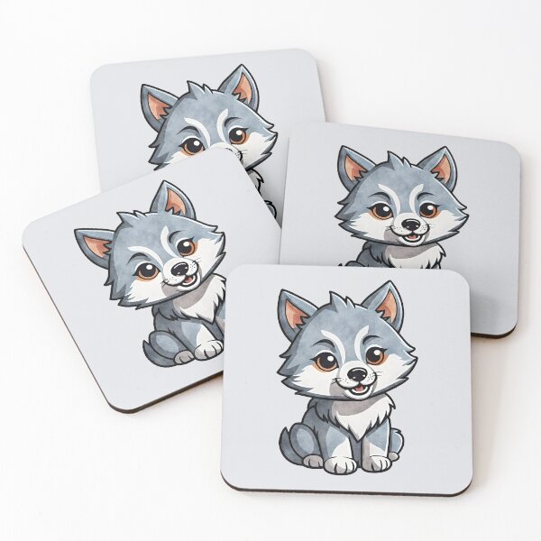 Item preview, Baby wolf designed and sold by strixvariaart.