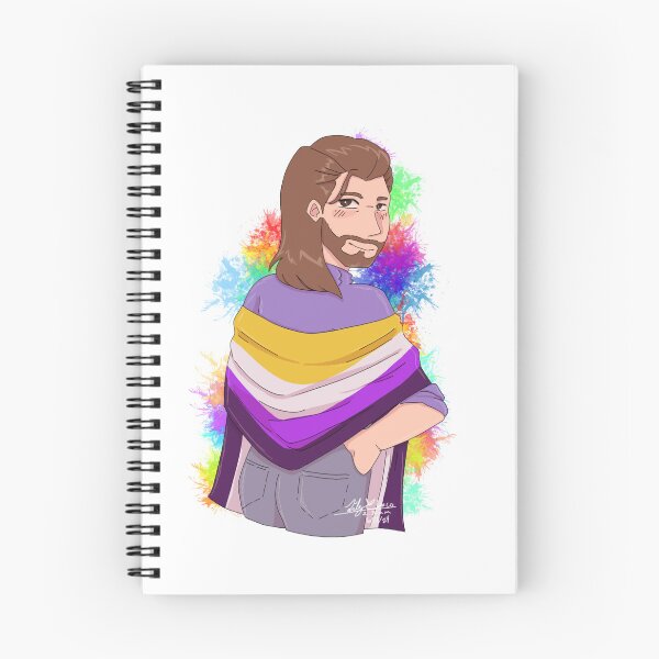 Item preview, Gale Pride Art Nonbinary Flag! designed and sold by ASweetLoveSong.
