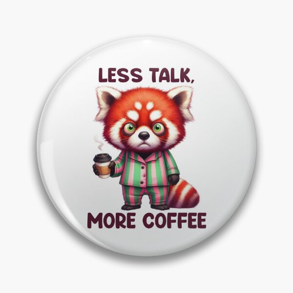 Item preview, Less Talk, More Coffee designed and sold by BanShopDG.